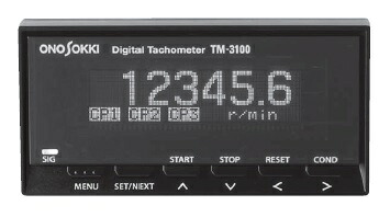 小野測器 ディジタル回転させる計 TM-3140 (コンパレータ最終生産物付)