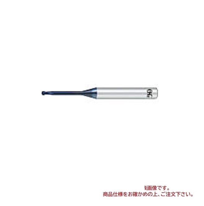 【ポイント5倍】オーエスジー(OSG) ダイヤモンドコーティング 超硬ボールエンドミル 2刃 ロングネック DIA-LN-EBD R2X40 (8505247)