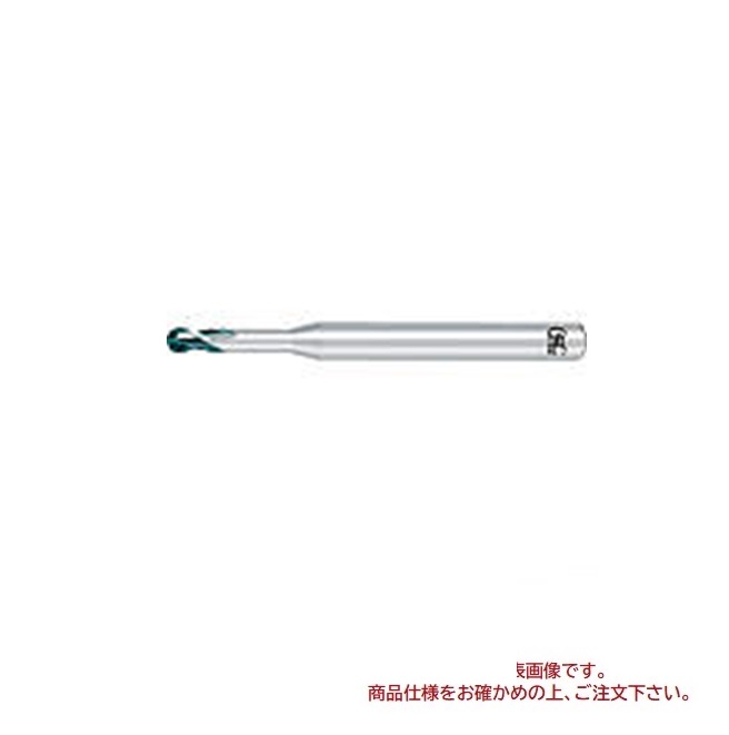 【尖んがり5倍】オーエスジー(OSG) DLC上塗り 超硬ボールエンドミル 2刃 DLC-LN-EBD R1X10 (8528202)