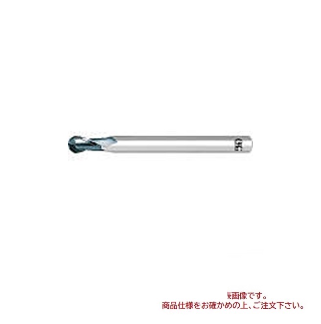 【尖んがり5倍】オーエスジー(OSG) DLC上塗り 超硬ボールエンドミル 2刃 DLC-EBD R2 (8528404)