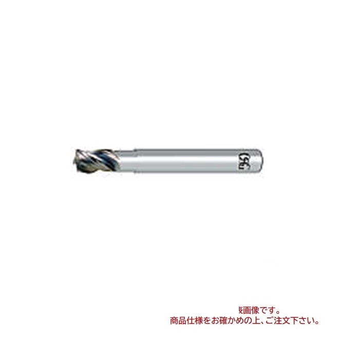 オーエスジー(OSG) 超硬ラジアスエンドミル 3刃 銅･アルミ合金用 強力型 CA-PKE 6XR0.5 (8533063)