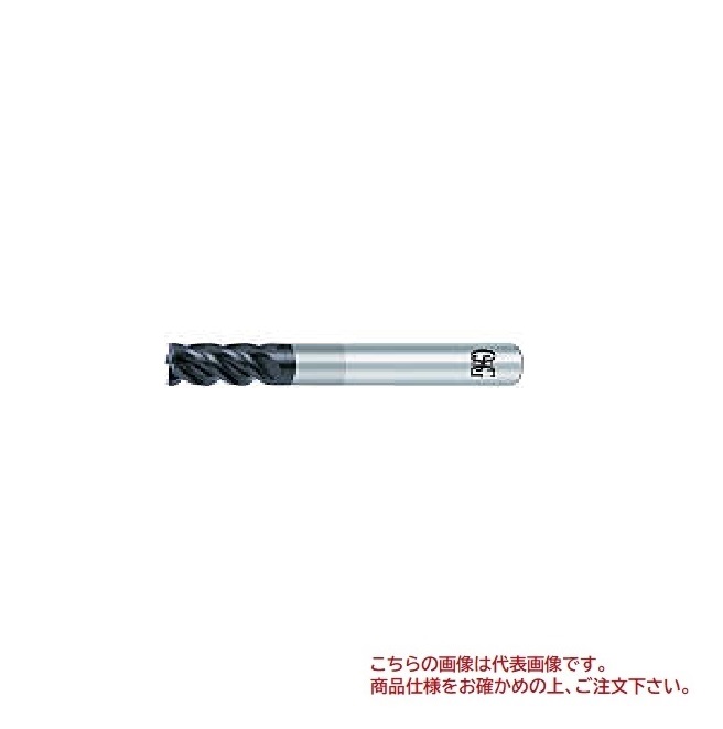 【尖んがり5倍】オーエスジー(OSG) FX上塗り 超硬ラジアスエンドミル 豪然たる型 FXS-HS-PKE 6XR0.5X50 (8535016)