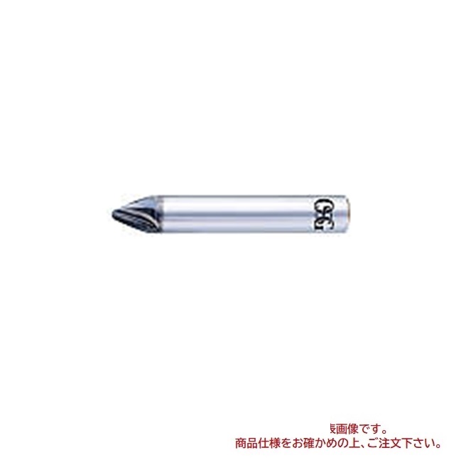 【尖んがり10倍】オーエスジー(OSG) 超硬エンドミル 完成用テーパバレル型 VU-TBR R2XR300X20ﾟ (8549547)