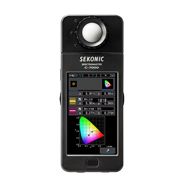 【直送品】 セコニック 分光色彩照度計 C-7000 スペクトロマスター