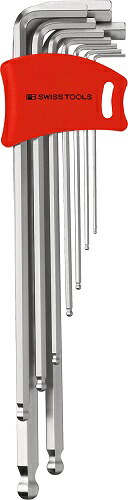 【ポイント5倍】PBスイスツールズ ボール付ロング六角レンチセット ロング 212.LDH-10