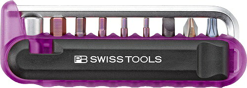 【ポイント5倍】PBスイスツールズ バイクツールセット(9本組)パープル 470.PURPLECN