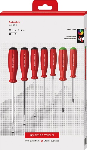 PBスイスツールズ スイスグリップドライバーセット(BOX) 8250.PCBB 9,610円