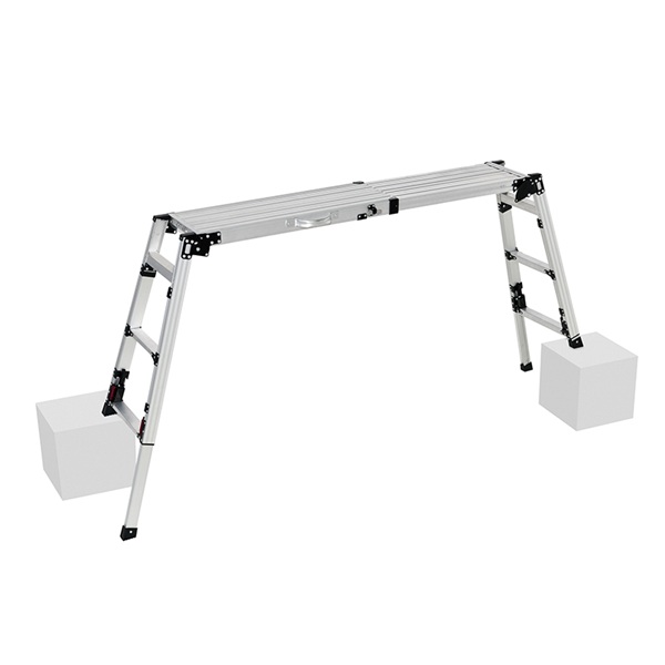 【ポイント10倍】【直送品】 PiCa (ピカ) 四脚アジャスト式足場台 スタッピー DXP-S120A 〈上部操作タイプ〉 【大型】