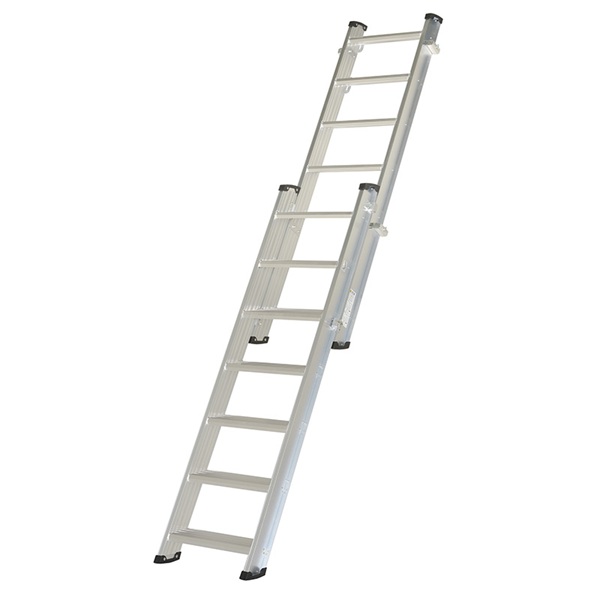 【ポイント5倍】【直送品】 PiCa (ピカ) 2連伸縮式 階段はしご SWP-11-600 【大型】