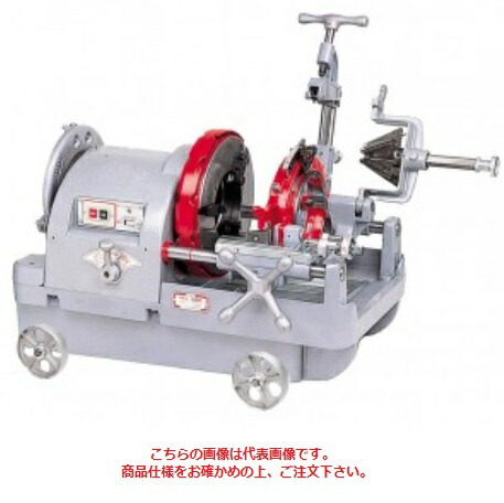 オーダー品 273050 | 自動切上ダイヘッド付パイプマシン（ステンレス管仕様