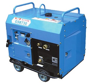 【尖んがり5倍】【直送品】 レッキス産業 (REX) 自吸式発動機手合い 高圧洗い濯ぎ機 (防音型) GSB730-R (440174) 【大型】