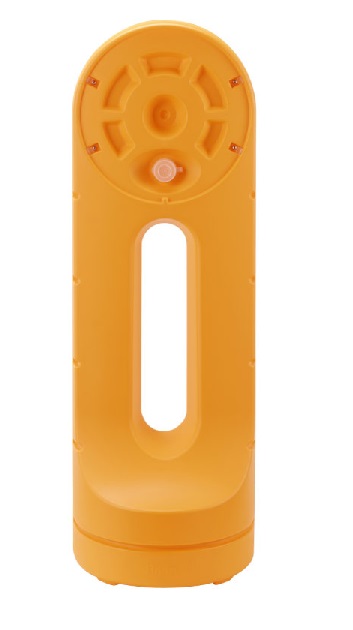 【尖んがり10倍】【直送品】 リッチェル 照明ランプ息吹き 125R(黄色) (47853) ≪バス発着場備え付け≫ 【大型】