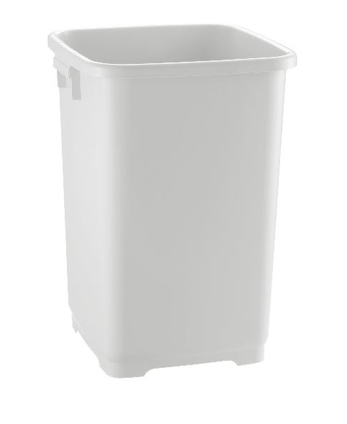 【直送品】 リッチェル トラッシュペール(4個セット) 90型 本体R(グレー) (47920) ≪ゴミ容器≫