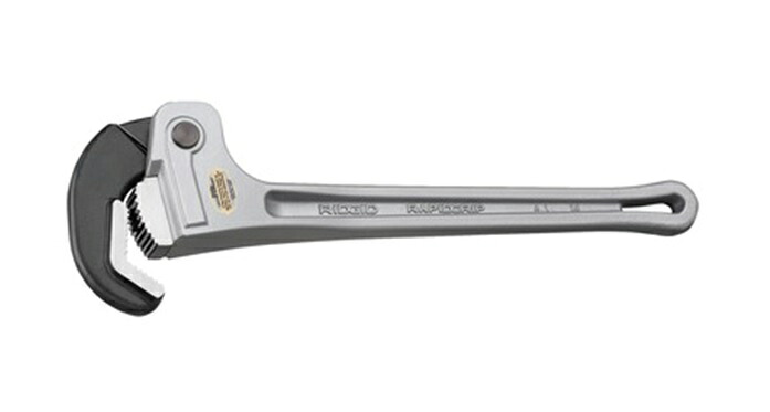 【尖んがり5倍】【直送品】 RIDGID(リジッド) 18 アルミラピッドグリップレンチ 12698
