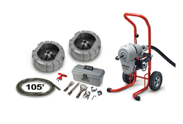 【直送品】 RIDGID(リジッド) K-150-A W/C-11 ドレンクリーナー 仕掛ける 23712 【大型】