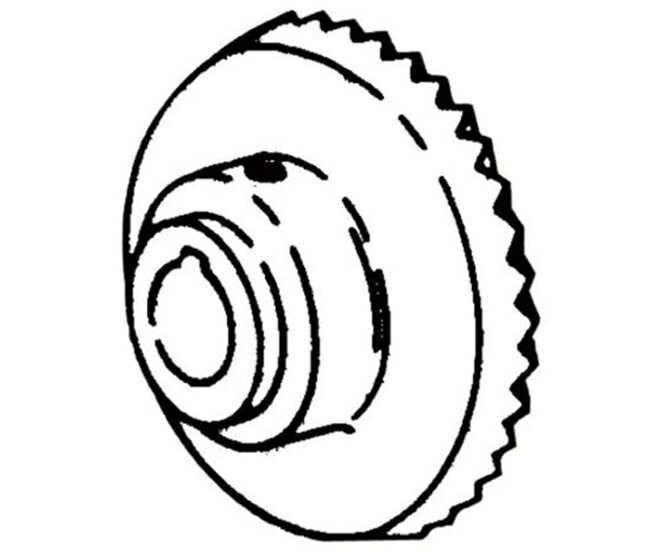 【尖んがり5倍】【直送品】 RIDGID(リジッド) ベベル 歯車 F/K-50 24577