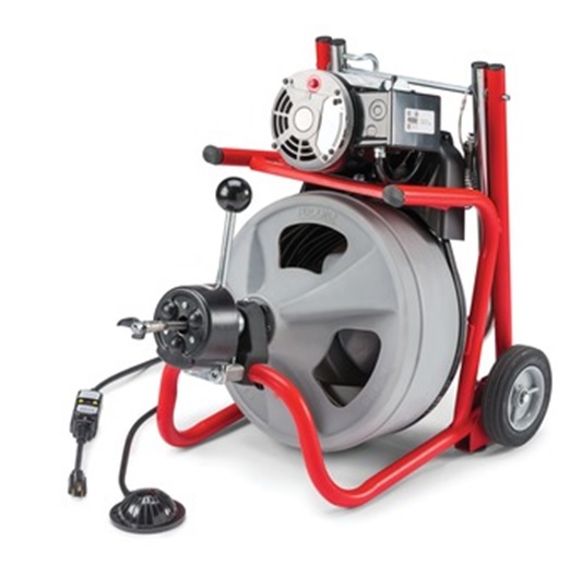 【ポイント10倍】【直送品】 RIDGID(リジッド) K-400AF W/C-32IW ドレンクリーナー 27008 【大型】