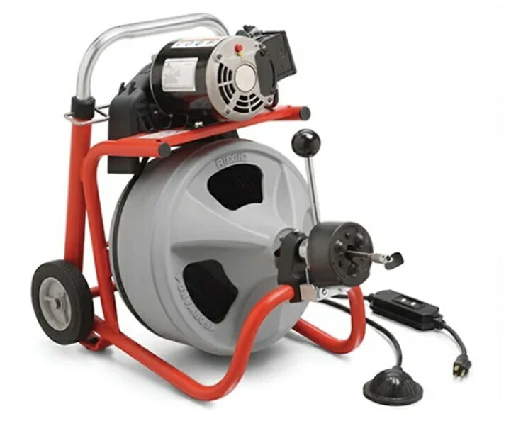 【直送品】 RIDGID(リジッド) K-400AF W/C-45IW ドレンクリーナー 27013 【大型】