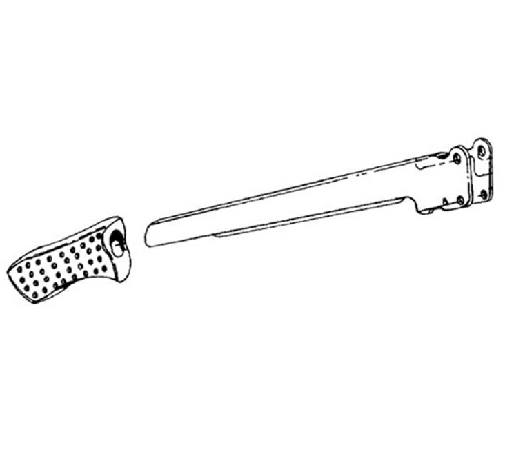 【直送品】 RIDGID(リジッド) ハンドル w/ グリップ F/1450 51217