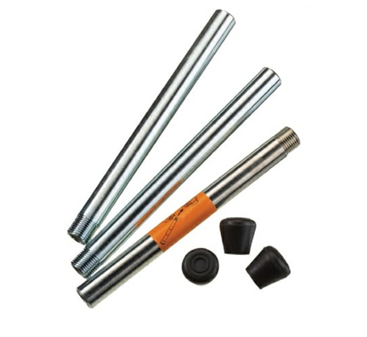 【ポイント5倍】【直送品】 RIDGID(リジッド) A-2144 レッグ W/ラバー チップ F/K-50(3組 59825