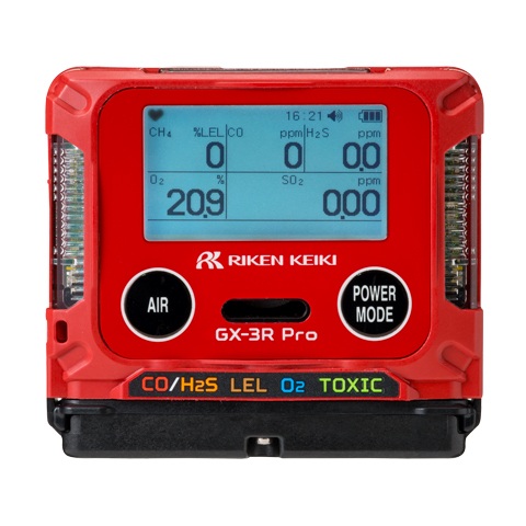 【尖んがり5倍】【直送品】 理研計器 マルチ屁っ放りさがし当てる器 GX-3RPro(メタン・O・硫化H・一酸化物カーボン・炭酸ガス)蓄電池遣りかた BM1E1D2D1 00 (Bluetooth相応う)