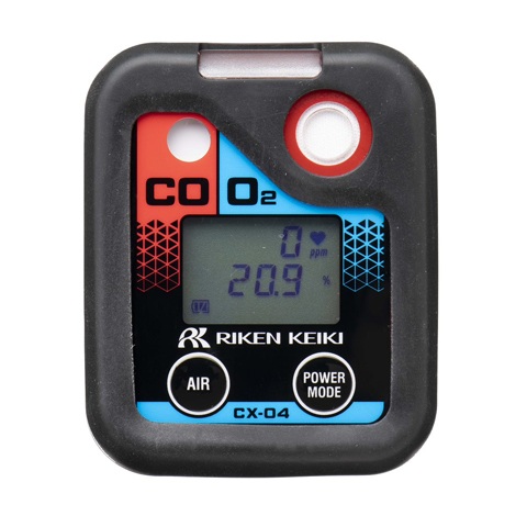 【直送品】 理研計器 人間作り付ける型O・一酸化物カーボン計 CX-04 00