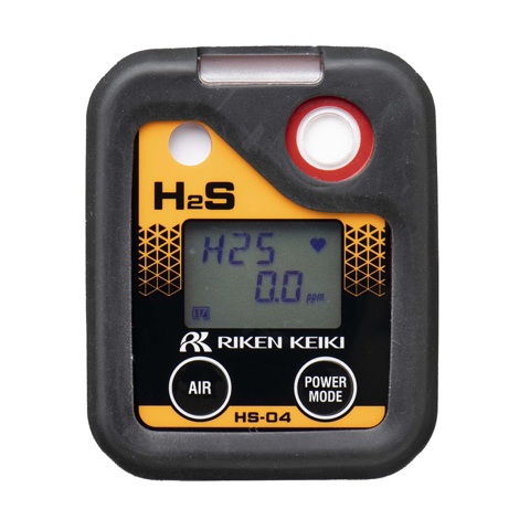 【尖んがり10倍】【直送品】 理研計器 人間とり備える型硫化H計 HS-04 00