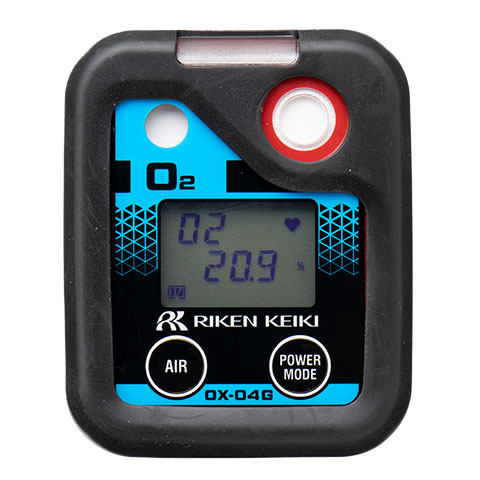 【ポイント5倍】【直送品】 理研計器 個人装着型酸素濃度計 OX-04G 00｜道具屋さん店