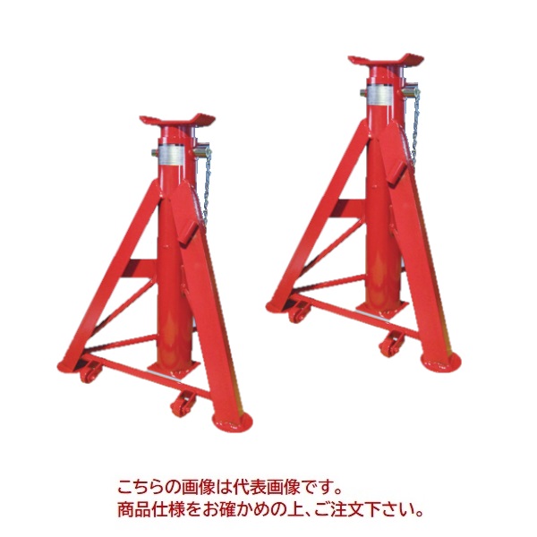 【ポイント5倍】【直送品】 リキマエダ リジッドラック アングル型ショート 10ton RD-1000L-3S (2台1組) 【大型】