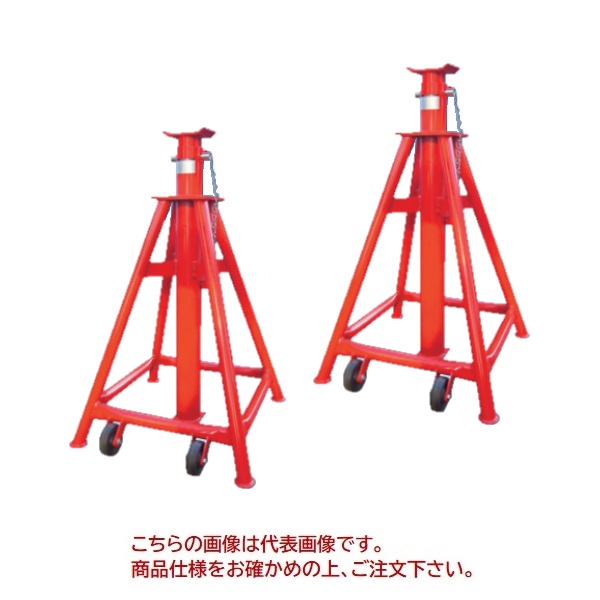 【直送品】 リキマエダ リジッドラック ロング 4脚 15ton RD-1500P-4R (2台1組) 【大型】 76,835円