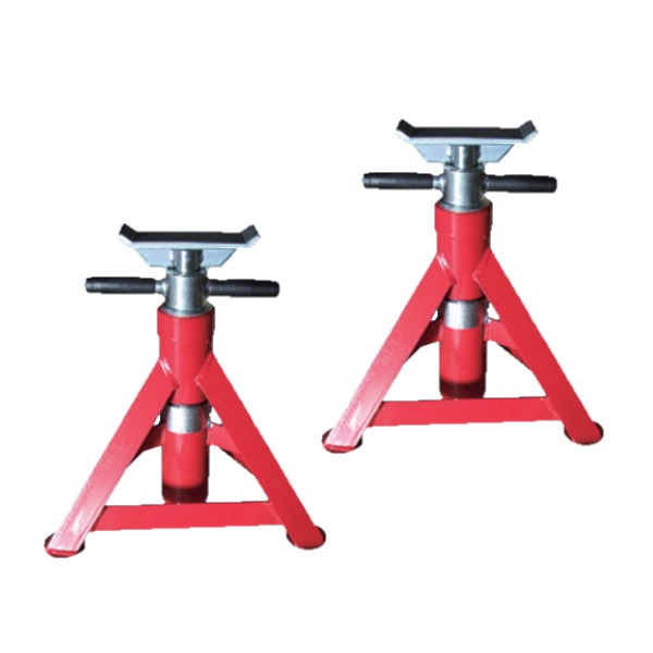【直送品】 リキマエダ スクリュージャッキ (ネジ式リジッドラック) アングル 10ton RDS-1000L-3S (2台1組) 【大型】