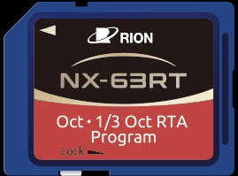 【直送品】 リオン オクターブ・1/3オクターブ実第四次元分析的思考放送番組 NX-63RT