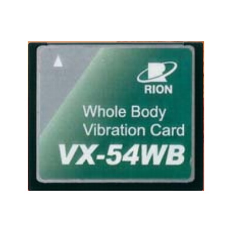 【直送品】 リオン 全身振動測定カード VX-54WB｜道具屋さん店