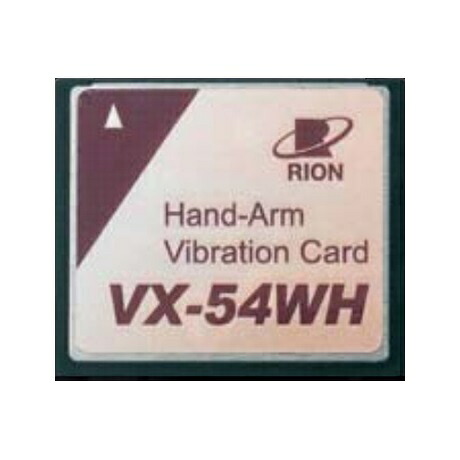 【ポイント5倍】【直送品】 リオン 手腕振動測定カード VX-54WH
