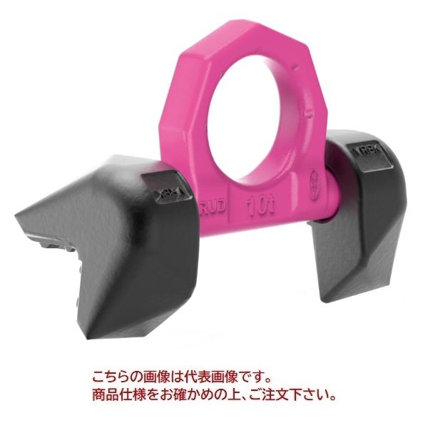 【直送品】 ルッドスパンセットジャパン 溶接式リングシャックルコーナー用 VRBK-FIX-10