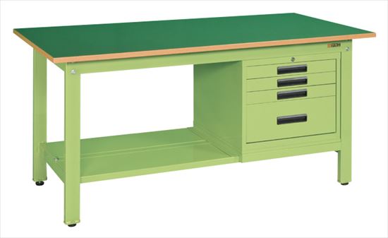 【ポイント5倍】【直送品】 サカエ 軽量作業台KKタイプ(SVEキャビネット付) KK-49FSVE4 (041551) 【大型】|道具屋さん店