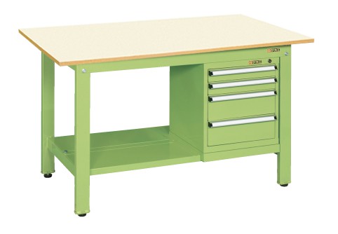 【ポイント5倍】【直送品】 サカエ 軽量作業台KKタイプ(スモールキャビネット付) KK-49PSL4IG (041603) 【大型】|道具屋さん店