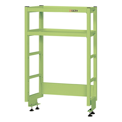 【直送品】 サカエ 作業台オプション用簡易架台(H810MM・奥行タイプ) KT-062KH (037960) 【大型】
