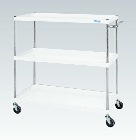 【直送品】 サカエ CSパールワゴン(中量タイプ) CSP-12123SEW (323426) 【大型】｜道具屋さん店 26,598円