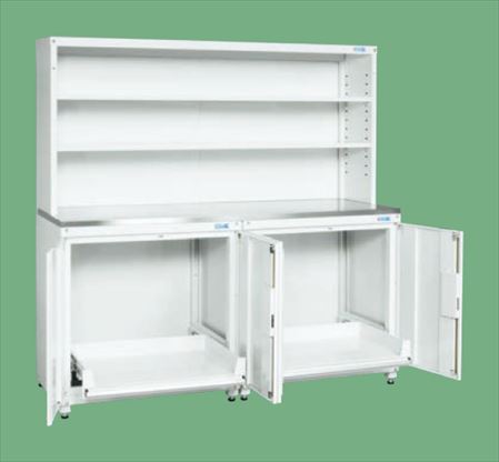 【直送品】 サカエ ニューピットイン ワーキング取り合わせ(御役目台手合い) PNH-SS18W (250585) 【大型】 台車-物流・運搬器具-DIY・工具