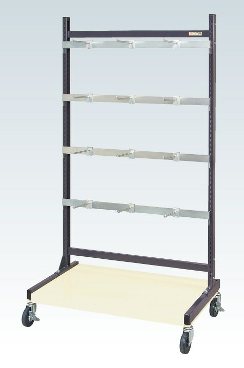【直送品】 サカエ ラックシステム(フックハンガータイプ移動式) PLS-1543HDR (130686) 【大型】|道具屋さん店
