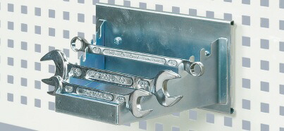 【ポイント5倍】【直送品】 サカエ パネル共用 オプションスパナフック(8本掛け) SFN-26 (045697) 【送料別】