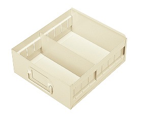 【ポイント10倍】【直送品】 サカエ 物品棚KW型オプションパーツ ビンケース300用 KW-230 (181676) 【送料別】