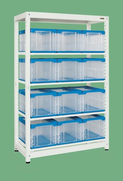 【尖んがり10倍】【直送品】 サカエ マルチプル仕合わせ 入れもの納める印字機(単体) MR-1950BL (140677) 【大型】