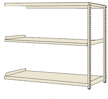 【ポイント5倍】【直送品】 サカエ RKラック(連結・均等耐荷重:250KG/段・3段タイプ) RKN-5753RI (171502) 【大型】|道具屋さん店