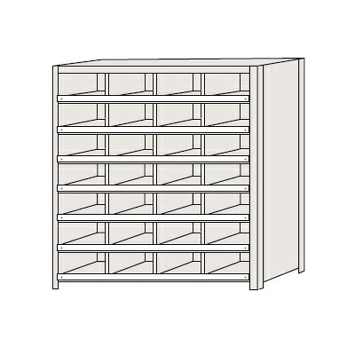 【ポイント10倍】【直送品】 サカエ 区分棚 NCCM711-407 (184169) 【特大・送料別】|道具屋さん店