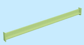 【直送品】 サカエ RKラック用オプションビーム RK-18KB (670354) 【送料別】