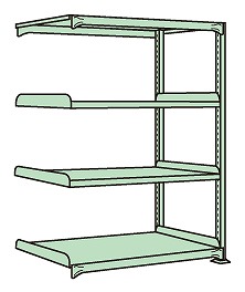 当店だけの限定モデル サカエ ラークラック 150kg 段 連結 高さ1200mm 4段