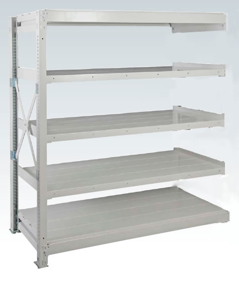 【ポイント10倍】【直送品】 サカエ 重量棚NR型(1000KG/段・連結・H2410MM・5段) NR-3345R (189250) 【特大・送料別】