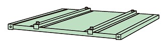 【ポイント5倍】【直送品】 サカエ 中量スライドラック デッキチャンネル MSR-90DC (186446) 【特大・送料別】
